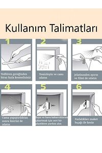Aynalı Cam Filmi (75 Cm X 3m) ® ürün fotoğrafı