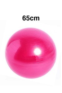 65 Cm Fitilli Pilates Topu Ve Pompa Seti Plates Denge Yoga Spor Egzersiz Top Jimnastik Fitness Gym ürün fotoğrafı