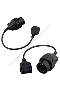 Bmw Obd2 Araç 20 Pin 16 Pine Çevirici Adaptör Bağlantı Kablosu ürün fotoğrafı