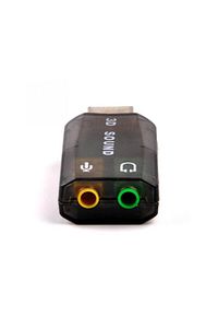 Usb Ses Kartı 5.1 3d Sound Usb Harici Ses Kartı Audio Çevirici ürün fotoğrafı