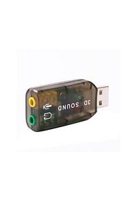 Usb Ses Kartı 5.1 3d Sound Usb Harici Ses Kartı Audio Çevirici ürün fotoğrafı