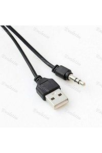 Usb Aux 5 Pin 3.5 Mm Jack Araç Müzik Kutusu Ses Bombası Hoparlör Şarj Kablosu ürün fotoğrafı