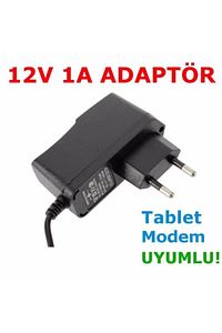 Lıght Adaptör 12v 1a - 12 Volt 1 Amper 12v 1a Şerit Led - ürün fotoğrafı