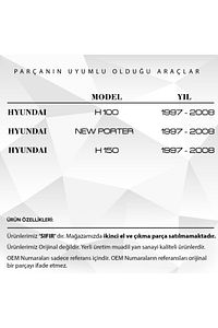 Hyundai H100, New Porter Için Ön Cam Su Fıskiye Memesi 2'li ürün fotoğrafı