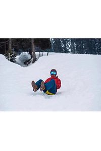 Büyük Boy Kar Kızağı Shovel Style Schneerutscher 150 Kg Taşıma Kapasiteli Yetişkin Ve Çocuk Için ürün fotoğrafı