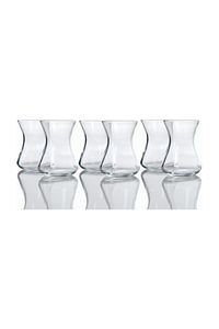 STD Düz Cam 6'lı Çay Bardağı 125 Ml Klasik ürün fotoğrafı