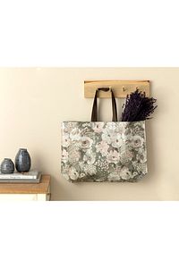 Flowers Alışveriş Çantası 54,5x38 Cm Gül Kurusu ürün fotoğrafı