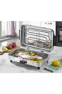 Standart Boy Elektrikli Izgara Mangal Barbekü 31*21 cm - 850 W Tnrz1700 ürün fotoğrafı