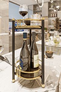 Banyo Düzenleyici Çok Amaçlı Makyaj Takı Organizeri Banyo Mutfak Dolabı Servis Sunum Standı ürün fotoğrafı