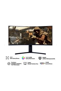 Mi Curved Bhr4269gl 34" 144hz 4ms (hdmı+display) Freesync Wqhd Led Monitör Çin Versiyon ürün fotoğrafı