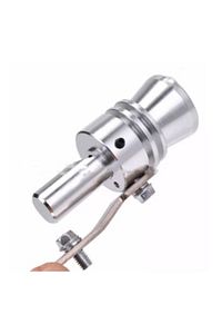 Üniversal Egzoz Islık Aparatı Egzoz Ucu Turbo Sesi Large 29 Mm Krom ürün fotoğrafı