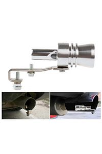 Üniversal Egzoz Islık Aparatı Egzoz Ucu Turbo Sesi Large 29 Mm Krom ürün fotoğrafı