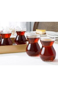Etnik Cam 6'lı Çay Bardağı 140 ml 8221SERI ürün fotoğrafı