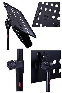 Nt-104 Şef Tipi Katlanır Nota Standı Sehpası (PROFESYONEL) ürün fotoğrafı