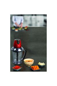MB4705 MasterChop Powelix Maxi 4 Bıçaklı Rondo ve Doğrayıcı 500 W Kırmızı ürün fotoğrafı