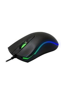 Sm-m9 Usb Siyah 3d Optik Led Mouse Kablolu ürün fotoğrafı