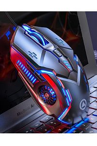 Rgb Kablolu Oyuncu Mouse 6 Düğme Ayarlanabilir Dpı ürün fotoğrafı