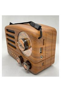Nostaljik Bluetoothlu Rt-350 Usb / Sd / Radyo Müzik Kutusu ürün fotoğrafı