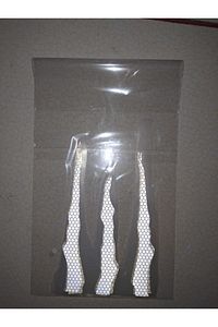 Monster 2 Far Için Reflektörlü Işıldak Yapıştırma Beyaz. Oto Sticker ürün fotoğrafı