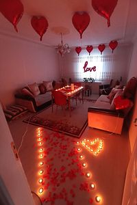 Evlilik Yıldönümü Sürprizi Romantik Yıl Dönümü Set 14 Şubat ürün fotoğrafı