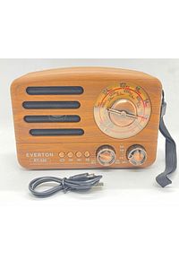 Nostaljik Bluetoothlu Rt-350 Usb / Sd / Radyo Müzik Kutusu ürün fotoğrafı