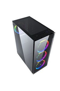 Ares Rainbow 4x120mm Fan Gaming Oyuncu Kasası ( Psu Yok) ürün fotoğrafı