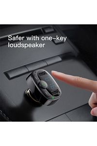 Araç Kiti Fm Verici Bluetooth 2x Usb Mp3 Çal Konuş 3.4a ürün fotoğrafı