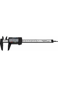 Kumpas Kalınlık Ölçer Karbon Fiber Hassas Kumpas Dijital 15cm + Pil Hediyeli ürün fotoğrafı