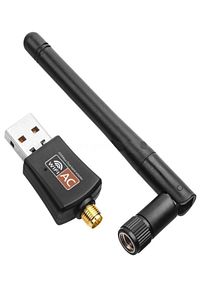 Usb Adapter Wifi 5 Ac600 Mbps Wireless Speed 2.4+5 Ghz Usb 2.0 Adaptör Kablosuz Wifi Alıcı ürün fotoğrafı
