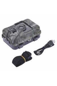 Hh-662v2 2.36'' 16 Mp 1080p 38 Led Pır Sensörlü Fotokapan Kamuflaj Kamera ürün fotoğrafı