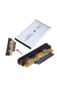 2.5 Usb Sata Hdd Ssd Harddisk Kutusu Aliminyum Gövde Harici Hdd Kutu - Gri ürün fotoğrafı