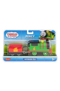 Thomas Ve Arkadaşları Motorlu Büyük Trenler Percy Thomas Pilli Motorlu Tren ürün fotoğrafı