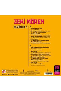 Zeki Müren - Zeki Müren Klasikleri 5 Lp Plak ürün fotoğrafı