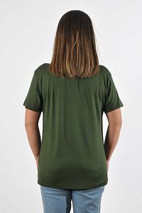 Kadın V Yaka Büyük Beden T-shirt Cty-cnd-01 ürün fotoğrafı