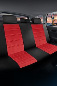 Opel Ampera 2012 - 2018 Uyumlu Kırmızı Tay Tüyü Koltuk Kılıfı Tkz649 ürün fotoğrafı