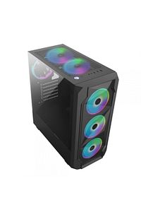 Cold 4x120mm Rgb Fanlı Kontrolcü Ve Kumandalı Oyuncu Bilgisayar Kasası ürün fotoğrafı