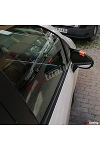 Grande Punto Linea Yarasa Ayna Kapağı, Piano Black ürün fotoğrafı