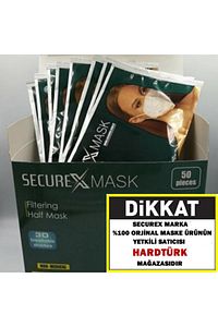 N95 Maske Nano Fiber Filitreli 50 Adet Türkiye'de Tek Nano Fiber Katmanlı Maske ürün fotoğrafı