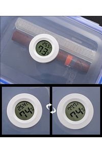 Şeffaf Humidor Puro Kutusu Akrilik 15 - 20 Puro ürün fotoğrafı