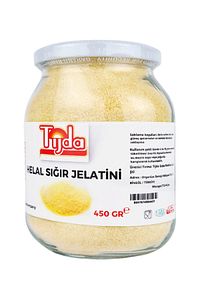 Sığır Jelatini 450 gr (%100 SAF, TOZ JELATİN) Helal Sertifikalı ürün fotoğrafı