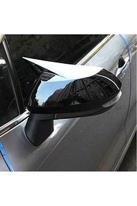 Toyota Corolla 2019 - 2021 Uyumlu Yarasa Ayna Kapağı Piyano Black Montaj Kiti ürün fotoğrafı