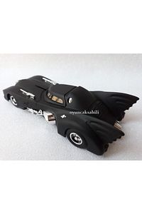 Oyuncak Batman Metal Diecast Araba Batmobil Işıklı Çekbırak Oyuncak Aracı 13,5cm ürün fotoğrafı