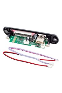 Class Bluetoothlu Araç Oto Teyp Aux Usb Sd Mikrofonlu Dönüştürücü Çevirici Mp3 Modülü Board Karttır ürün fotoğrafı
