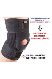 Ligament Ve Patella Destekli Menisküs Dizliği Bağ Kopması Yan Bağ Desteği Fleksible Balenli ürün fotoğrafı