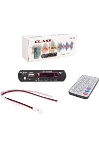 Class Bluetoothlu Araç Oto Teyp Aux Usb Sd Mikrofonlu Dönüştürücü Çevirici Mp3 Modülü Board Karttır ürün fotoğrafı