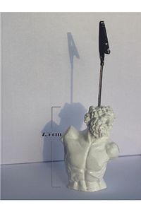 2'li Sona&laocoon Heykel Beton Not Tutacağı/fotoğraf Tutucu ürün fotoğrafı