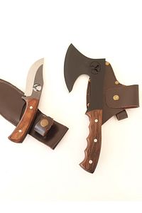 Kamp Baltası Outdoor Bıçak 2 Parça Set Kampçı Bıçak Seti ürün fotoğrafı