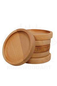 Ahşap Fincan Ve Bardak Altlığı 6lı Kahve Altı Oval ürün fotoğrafı