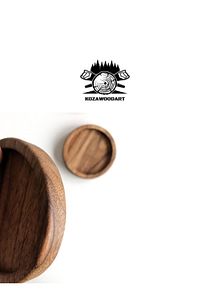 Ahşap Fincan Ve Bardak Altlığı 6lı Kahve Altı Oval ürün fotoğrafı
