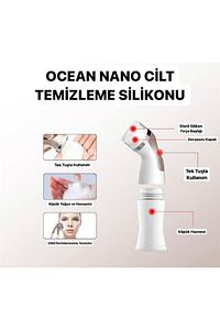 490 Nano Cilt Temizleme Silikonu, Büyük Hazneli, Ultra Yumuşak Silikon Ocn5231752 - Beyaz ürün fotoğrafı